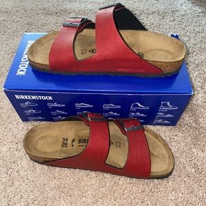 Arizona BS Pull Up Bordeaux Size 8 Birko Flor